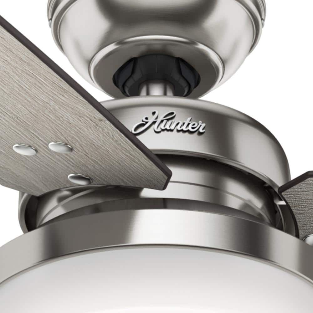 Hunter Sentinel 60-in Fresh White LED Indoor Ceiling Fan with Remote, 3 Blades