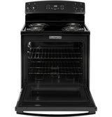 GE 30 in. 5.3 cu. ft. Electric Range with Self-Cleaning Oven in White