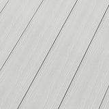 NewTechWood 1 in. x 6 in. x 8 ft. Icelandic Smoke White Solid Composite Decking Board, UltraShield Natural Cortes