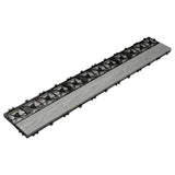 NewTechWood UltraShield Naturale 3 in. x 3 ft. Quick Composite Single Slat Deck Tile in Icelandic Smoke White (4-Pieces Per Box)