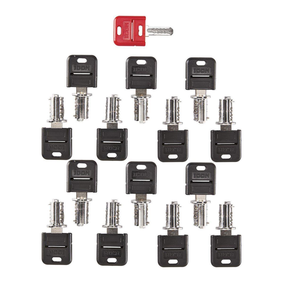 ICON Toolbox Lock Set, 15 Pack - Super Arbor