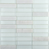Emser Illumina Flare Stone & Glass Border Mosaic Tile, 11-Pack (12-in x 12-in Sheets)