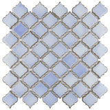 Merola Tile Hudson Tangier Frost Blue 12 in. x 12 in. Porcelain Mosaic Tile (10.96 sq. ft. / Case)