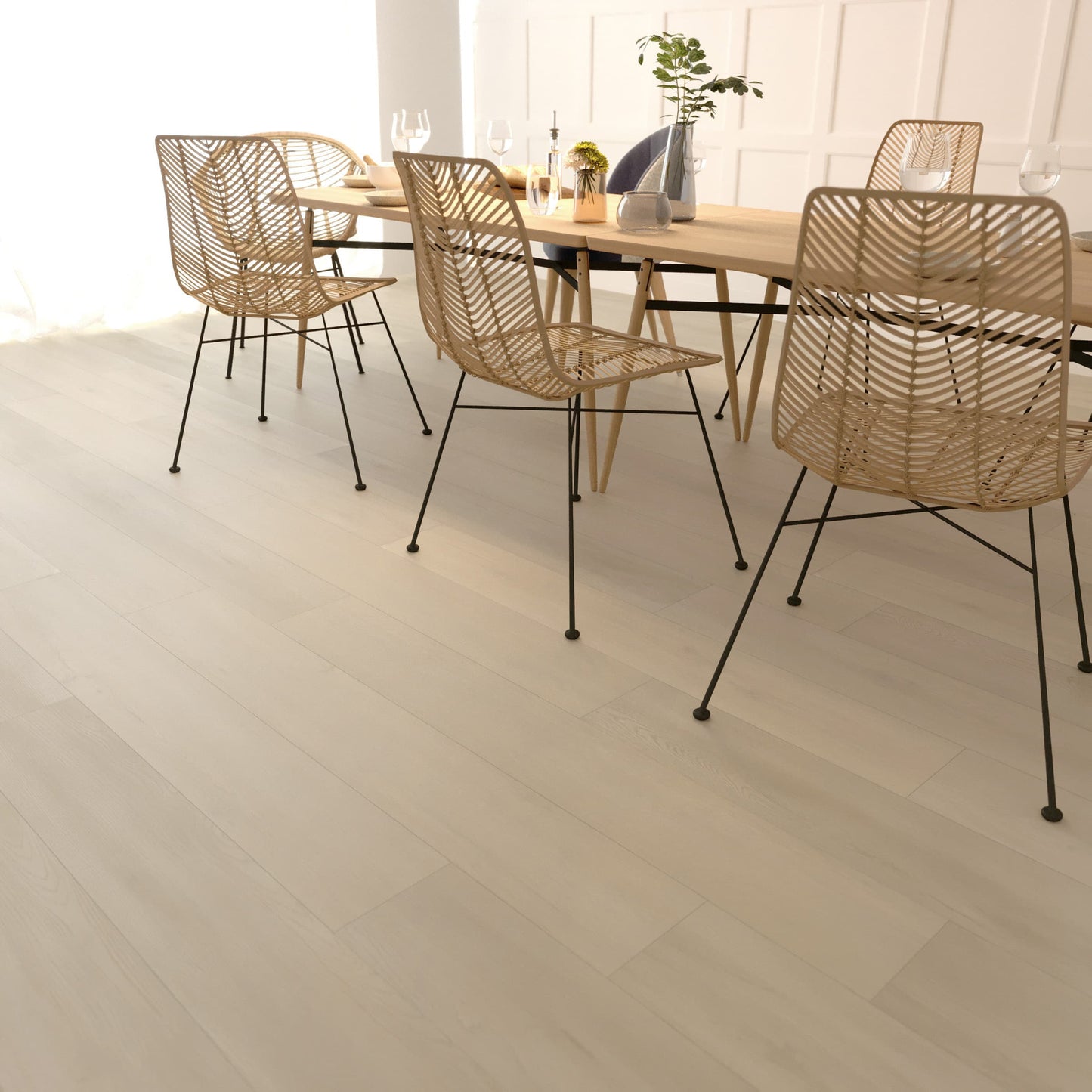 CALI Vinyl Legends Dawn Patrol 9-in Wide x 12-mm Thick Water-Resistant Interlocking Luxury Vinyl Plank Flooring (22.44-sq ft)