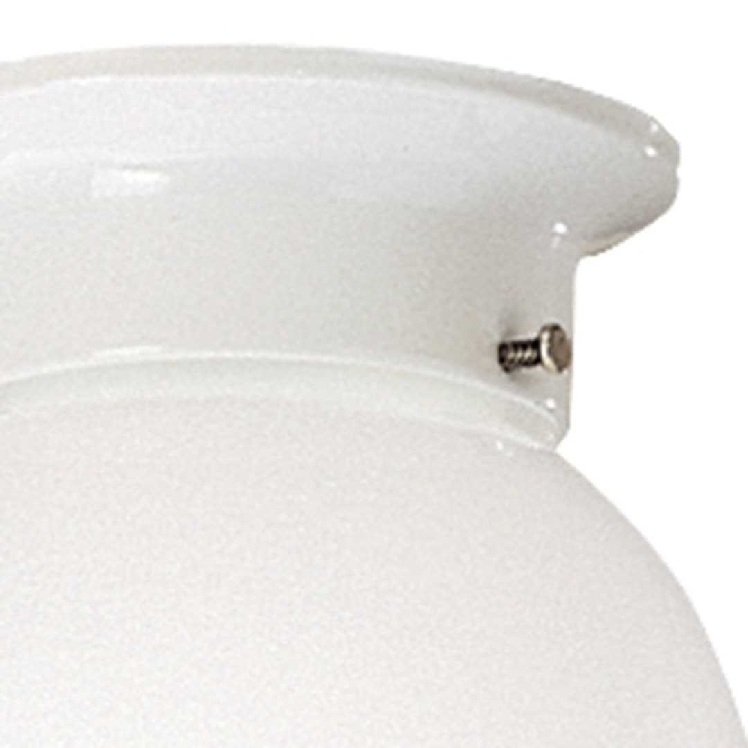 Kichler Ceiling Space 5.75-in White Flush Mount Light, 12-Pack