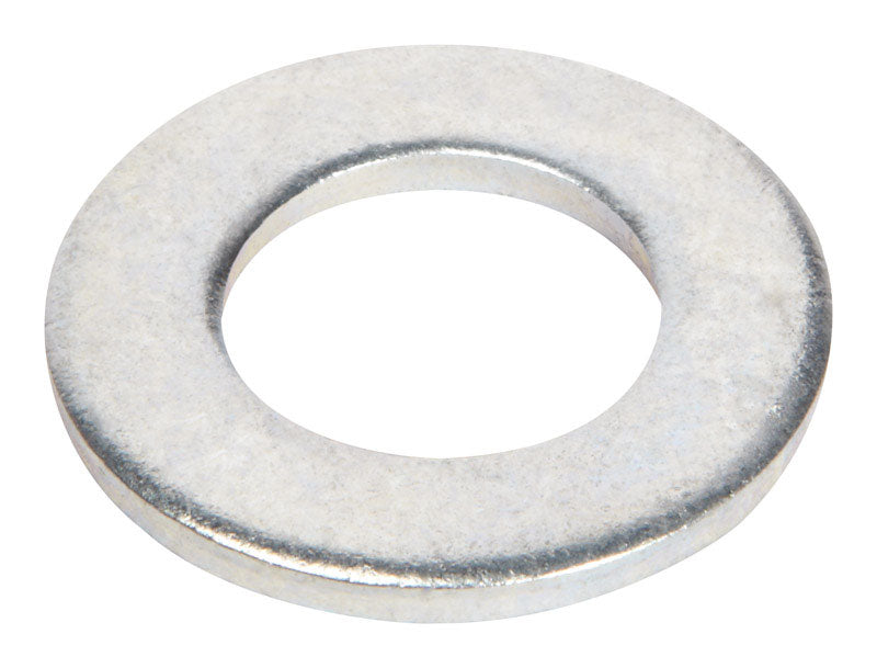 Hillman Zinc-Plated Steel M12 mm Flat Washer, 50-Pack