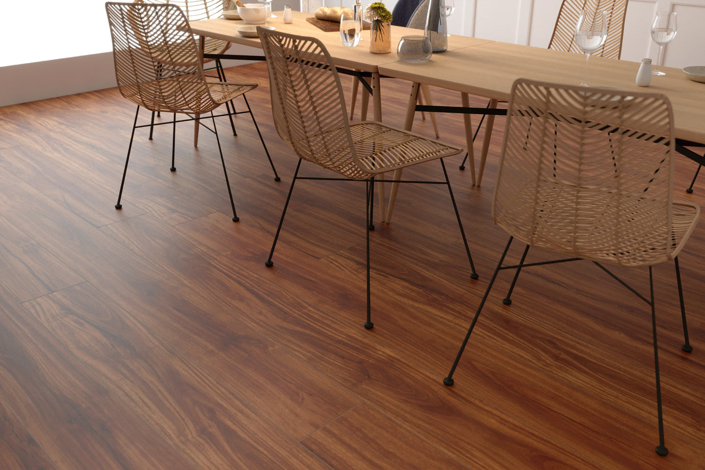 CALI Vinyl Pro with Mute Step Classic Acacia 7-in W x 6.5-mm T Waterproof Interlocking Luxury Vinyl Plank Flooring (24.03-sq ft)