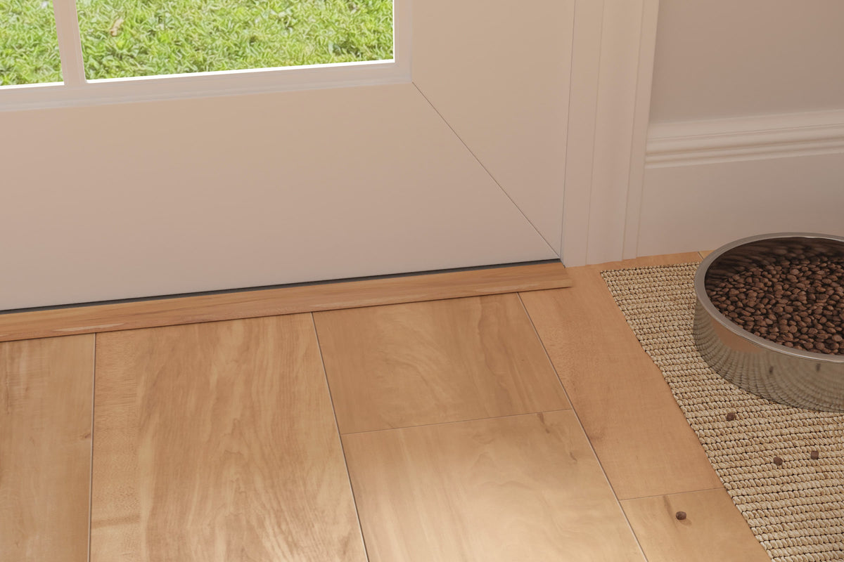 Cali Bamboo Blonde Ale 1.37-in x 72.83-in Vinyl Floor Threshold