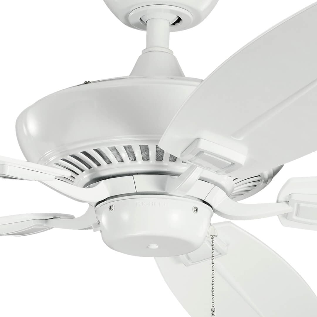 Kichler Canfield Patio 52" Indoor/Outdoor Ceiling Fan, White (Model 310192WH)