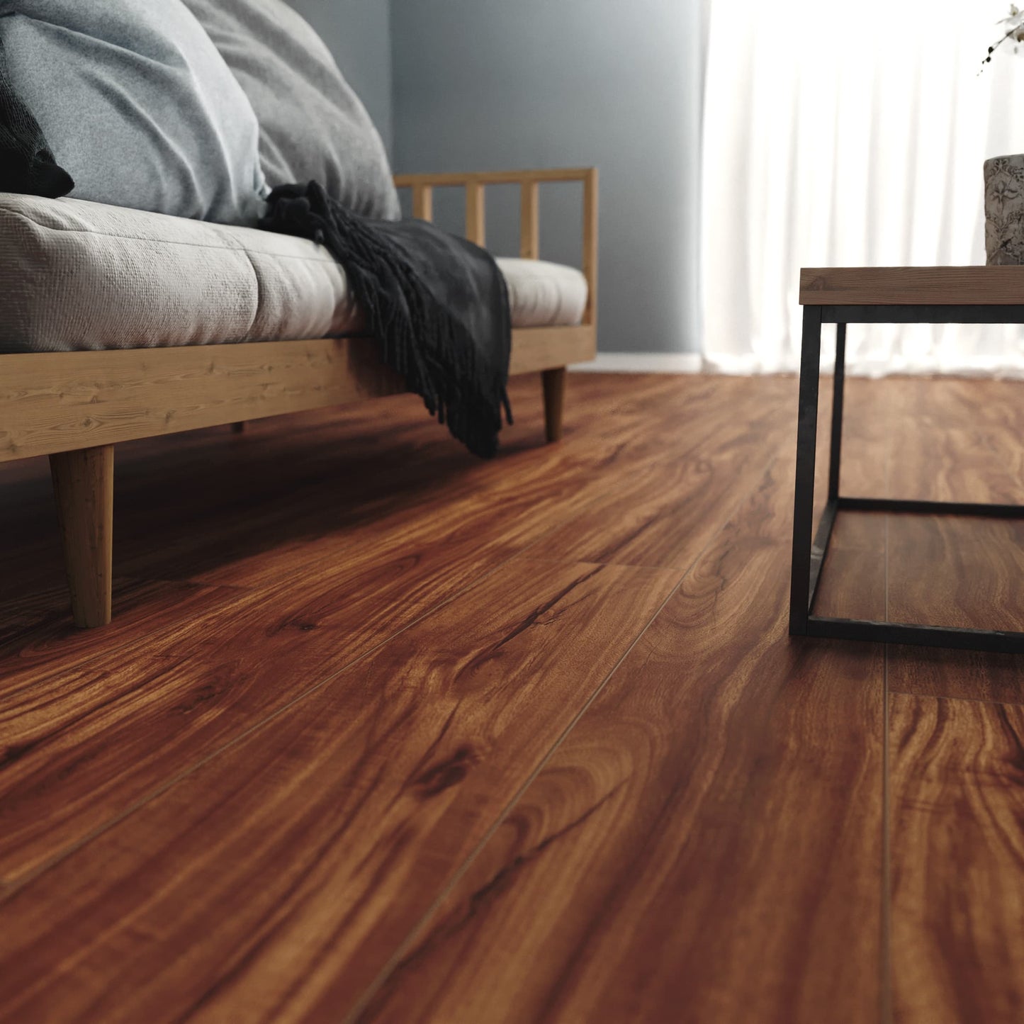 CALI Vinyl Pro Classic Acacia Luxury Locking Vinyl Plank Flooring – 7.125 in x 48.03 in