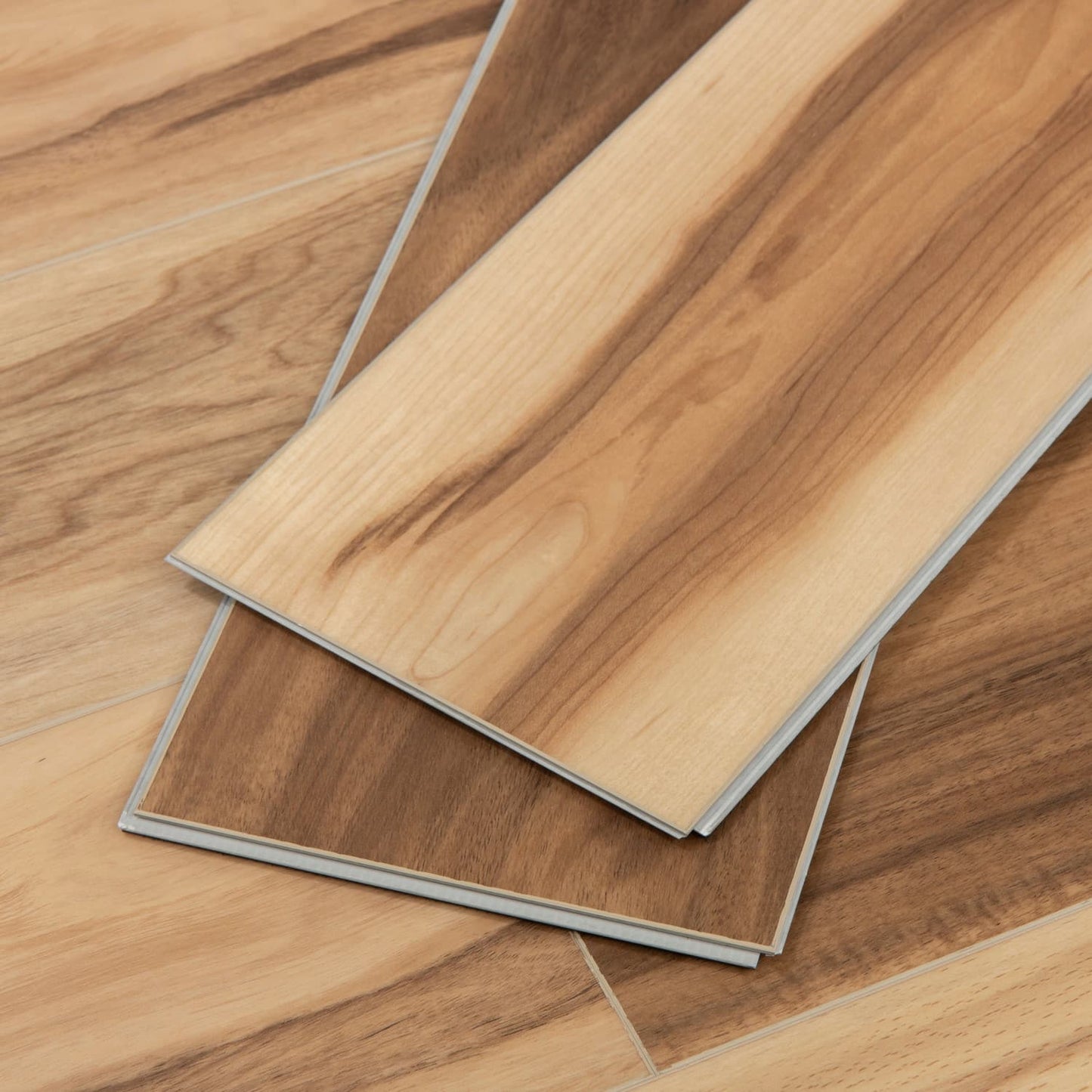 CALI Vinyl Pro with Mute Step Huntington Hickory – 7 in. W x 6.5 mm T Waterproof Interlocking Luxury Vinyl Plank Flooring (24.03 sq. ft./case)