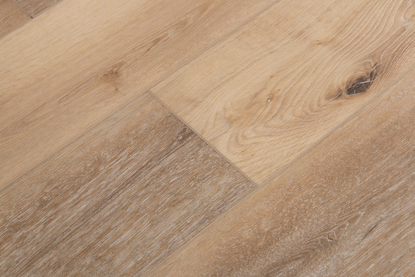 CALI Vinyl Pro with Mute Step Natural Elm 7-in Wide x 6-1/2-mm Thick Waterproof Interlocking Luxury Vinyl Plank Flooring (24.03-sq ft)