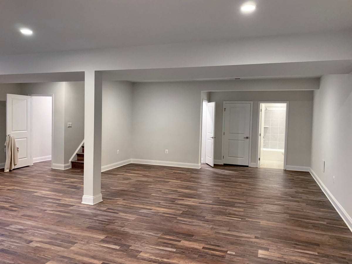 CALI Vinyl Mute Step Redefined Pine 6.5 mm x 7 in. W x 48 in. L Water-Resistant Luxury Vinyl Plank Flooring (24.03 sq. ft./case)