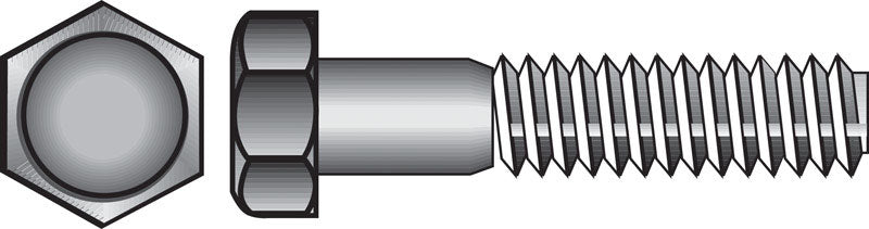 Hillman 5/16 in. Diameter x 3-1/2 in. Length Zinc-Plated Steel Hex Bolt, 50-Pack