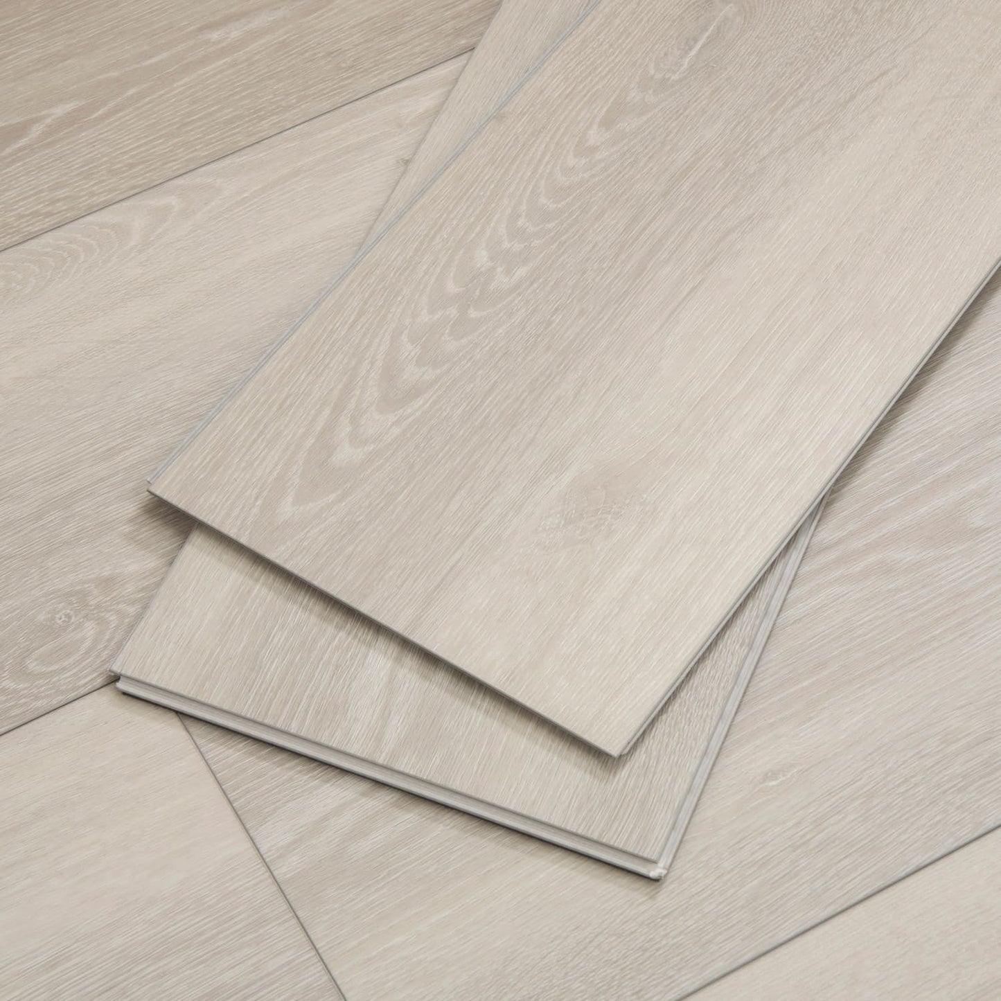 CALI Longboards Vinyl Pro Whitewater Oak 9-in W x 8-mm T Waterproof Interlocking Luxury Vinyl Plank Flooring, 26.62-sq ft/Case