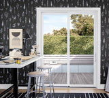 Pella Impervia Series 96-in x 80-in 4-9/16-in Low-E Argon White Fiberglass Right-Hand Sliding Double Patio Door