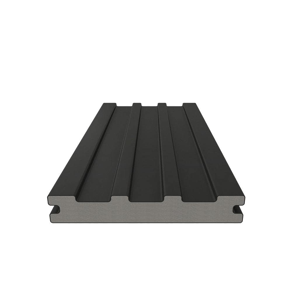 NewTechWood Bell Series 16-ft Indian Ebony Composite Decking Board
