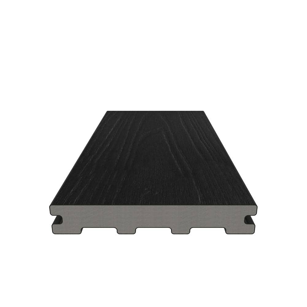 NewTechWood Bell Series 16-ft Indian Ebony Composite Decking Board