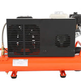 Industrial Air 8 Gal. Portable Wheelbarrow Air Compressor with 5.5 HP Honda Gas Engine