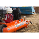 Industrial Air 8 Gal. Portable Wheelbarrow Air Compressor with 5.5 HP Honda Gas Engine