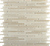 Emser Infinity Natural Glass Border Tile, 12-Pack (12 in. x 12 in.)
