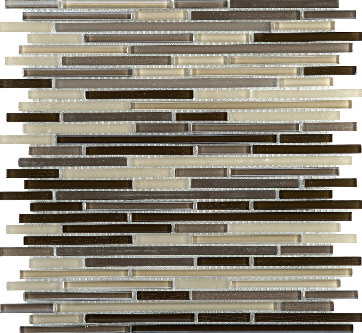 Emser Infinity Aeon Glass Border Mosaic Tile, 12-in x 12-in Sheet, 12-Pack