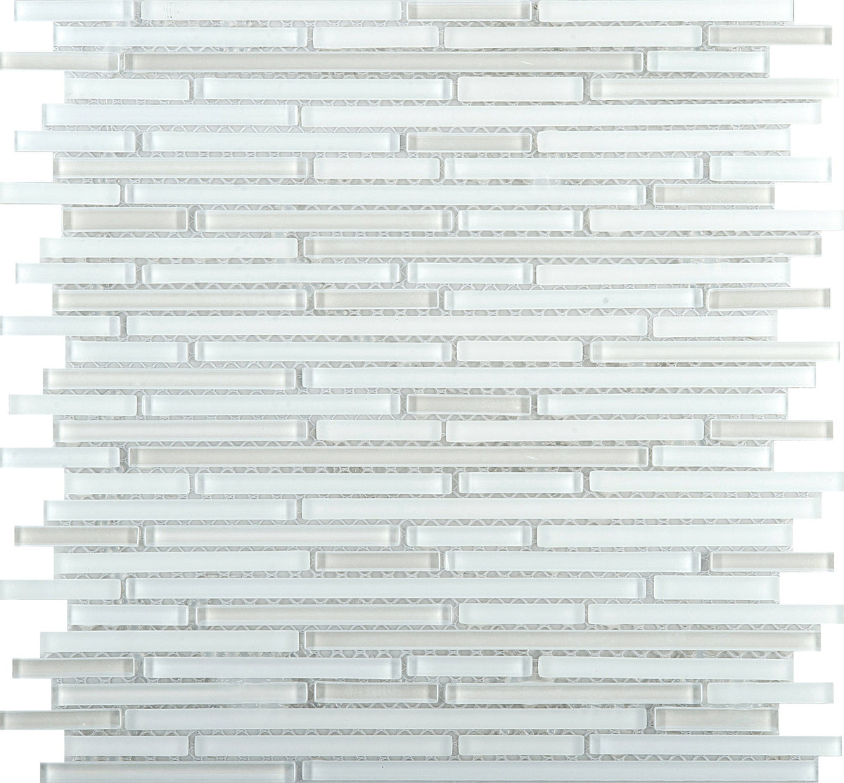 Emser Infinity Aeon Glass Border Mosaic Tile, 12-in x 12-in Sheet, 12-Pack