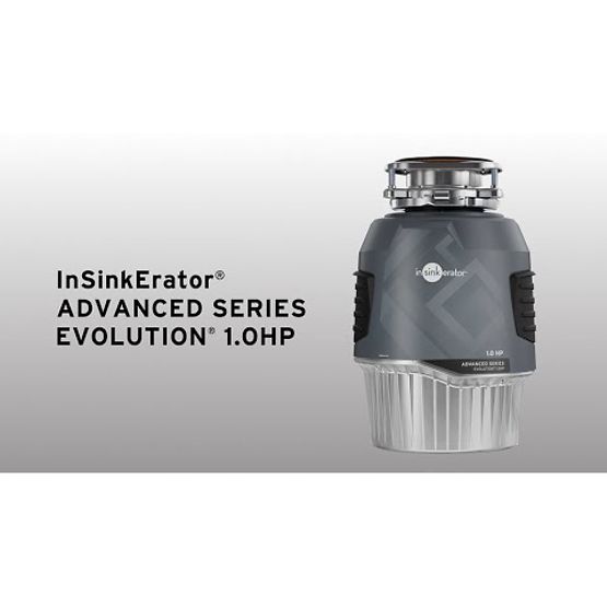 InSinkErator Evolution 1-HP Continuous Feed Noise Insulation Garbage Disposal