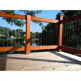 Insta-Rail Vertical Stainless Steel Cable Railing Kit for 42 in. High Railings