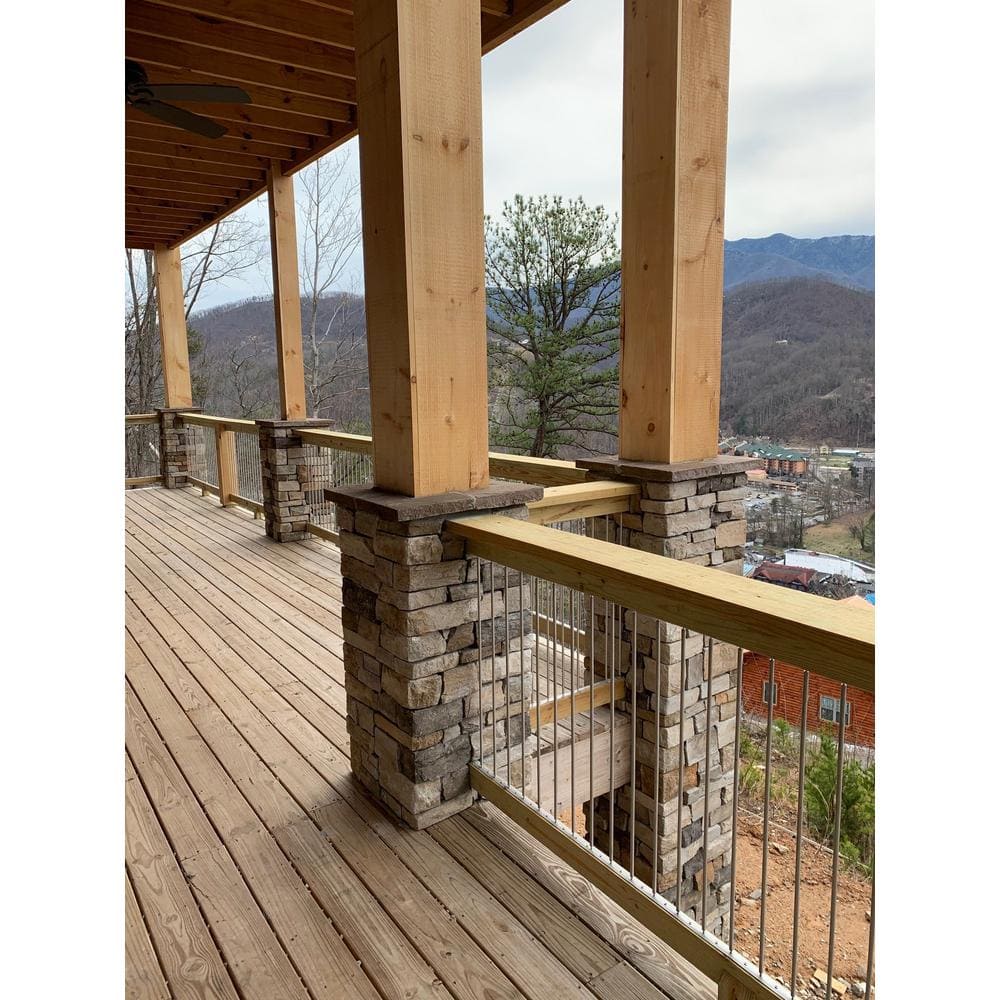 Insta-Rail 36 in. H x 72 in. W Insta Tube Vertical Stainless Steel Tube In-Fill Kit for Railings