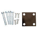 INTEX MILLWORK SOLUTIONS Mounting Hardware for Concrete/Masonry Application for INTEX Millwork Post Mount System