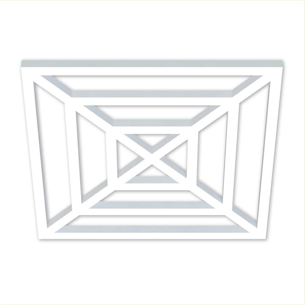 INTEX MILLWORK SOLUTIONS 1-1/4 in. x 30 in. x 30 in. Providence Decorative Insert Square Web Pattern 3 for 36 in. Overall Rail Height