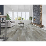 Montserrat Summa Intrepid Nickel 14 mm T x 7.75 in. W HDF Waterproof AC5 Click Lock Laminate Wood Flooring (23.09 sq. ft./case)