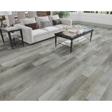 Montserrat Summa Intrepid Nickel 14 mm T x 7.75 in. W HDF Waterproof AC5 Click Lock Laminate Wood Flooring (23.09 sq. ft./case)