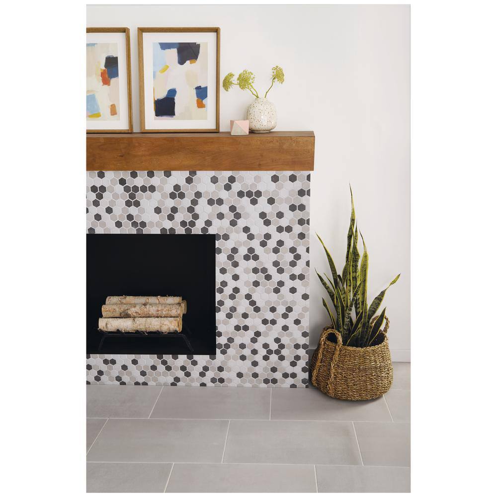 Marazzi Modern Renewal 12 in. x 24 in. Iron Glazed Porcelain Floor and Wall Tile (15.6 sq. ft. / case)