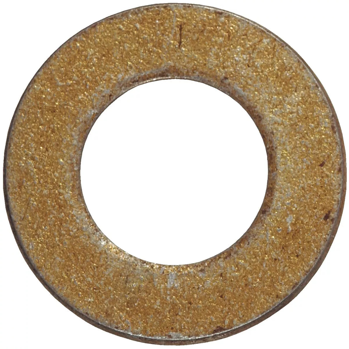 Hillman Yellow Dichromate Steel 3/8 in. SAE Flat Washer, 100-Pack