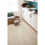 OptiWood Ivory Lace White Oak 2/7 in. T x 5 in. W Click Lock Wire Brushed Engineered Hardwood Flooring (16.7 sqft/case)