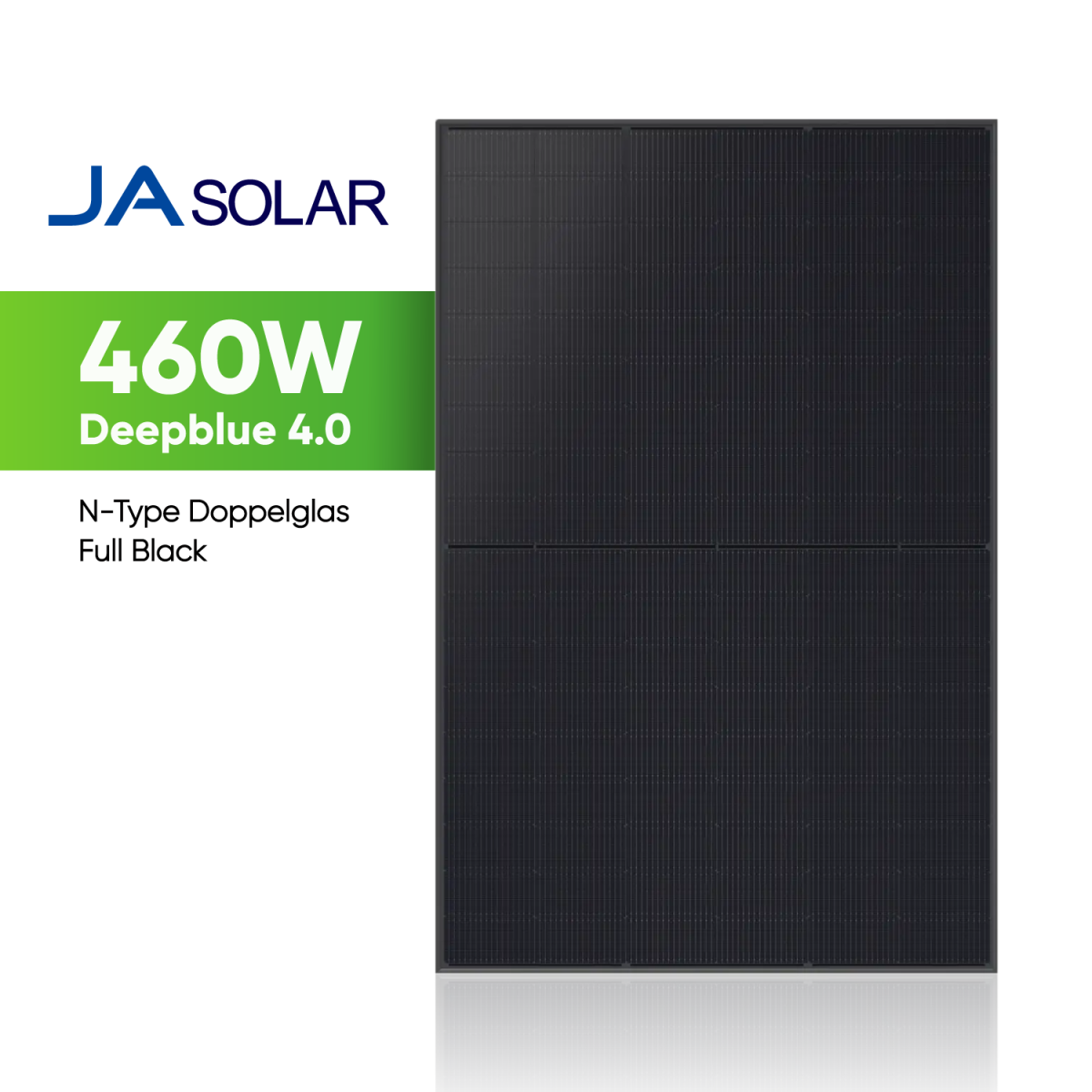 JA Solar N-Type Bifacial Double Glass Solar Panel 440W
