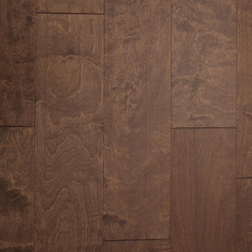 ASPEN FLOORING Jackson Birch 3/8 in. T x 6.5 in. W Tongue and Groove Light Distressed Engineered Hardwood Flooring (43.58 sq. ft./case)
