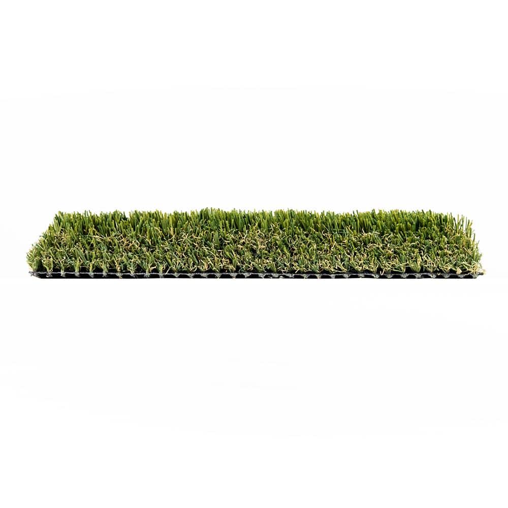 TURF DISTRIBUTORS Eco 94 Jade + Olive Green 15 ft. Wide x Cut to Length Artificial Grass Carpet