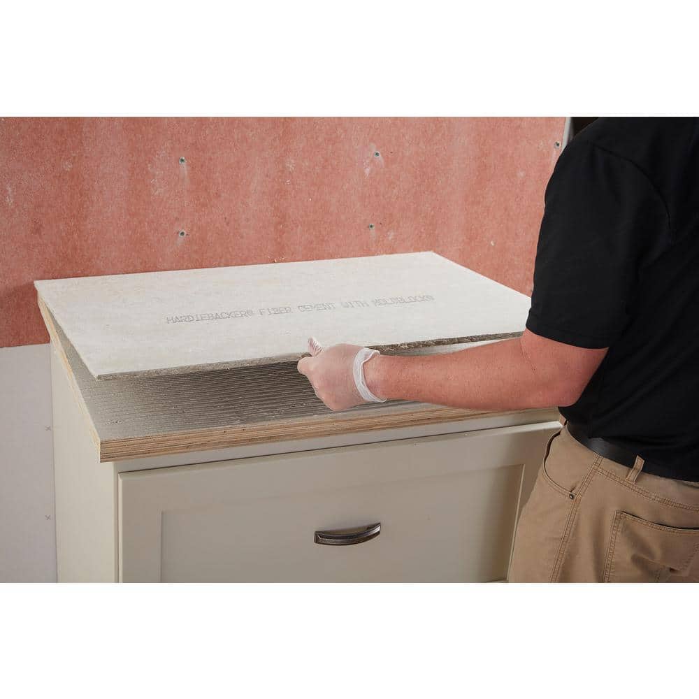 James Hardie HardieBacker 1/2 in. x 3 ft. x 5 ft. Cement Backerboard 1000-Sheets