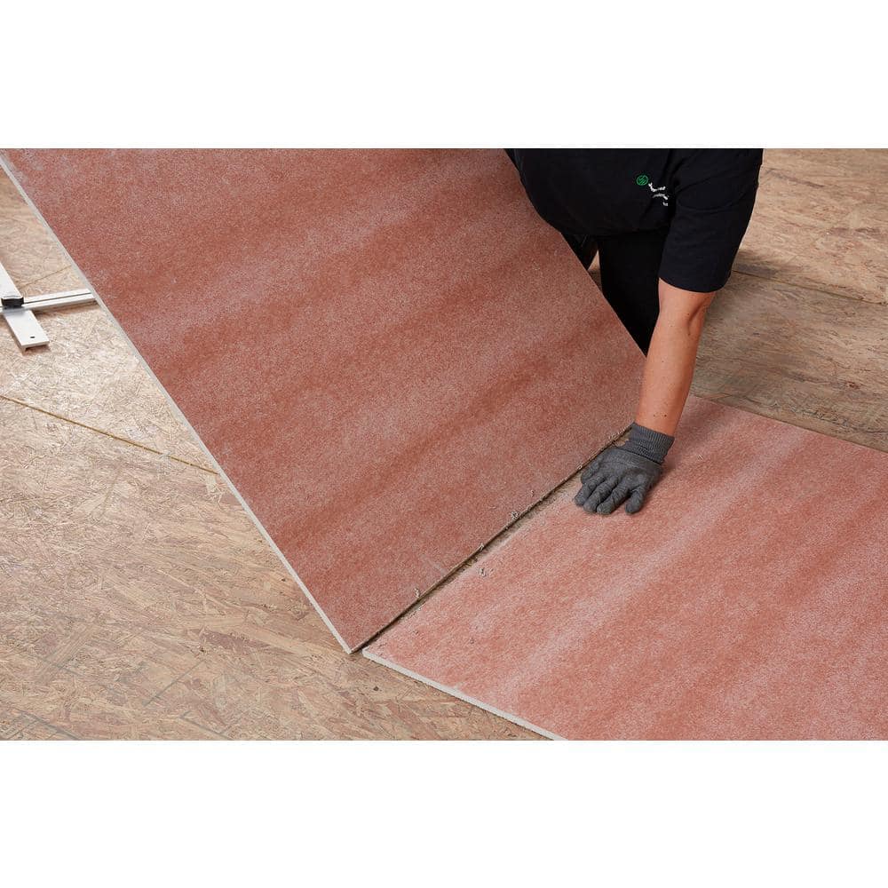 James Hardie HardieBacker with HydroDefense Technology 1/2 in. x 3 ft. x 5 ft. Waterproof Cement Backer Board