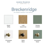 James Martin Vanities Breckenridge 72" Free Standing Double Basin Poplar Wood Vanity Set – Light Natural Oak with White Zeus Quartz Top & Rectangular Sinks