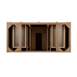 James Martin Vanities Bristol 48" Single Bath Vanity in Whitewashed Walnut with Eternal Jasmine Pearl Quartz Top
