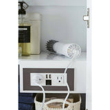 James Martin Vanities Linear 72.5" Double Bath Vanity in Glossy White with Solid Surface Top