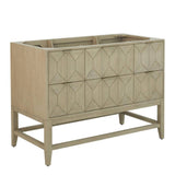 James Martin Vanities Emmeline 48" Bathroom Vanity in Pebble Oak with Quartz Top