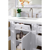 James Martin Vanities Bristol 60" Bright White Single Bath Vanity Cabinet