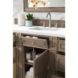 James Martin Vanities Bristol 60" Bathroom Vanity Cabinet in Whitewashed Walnut