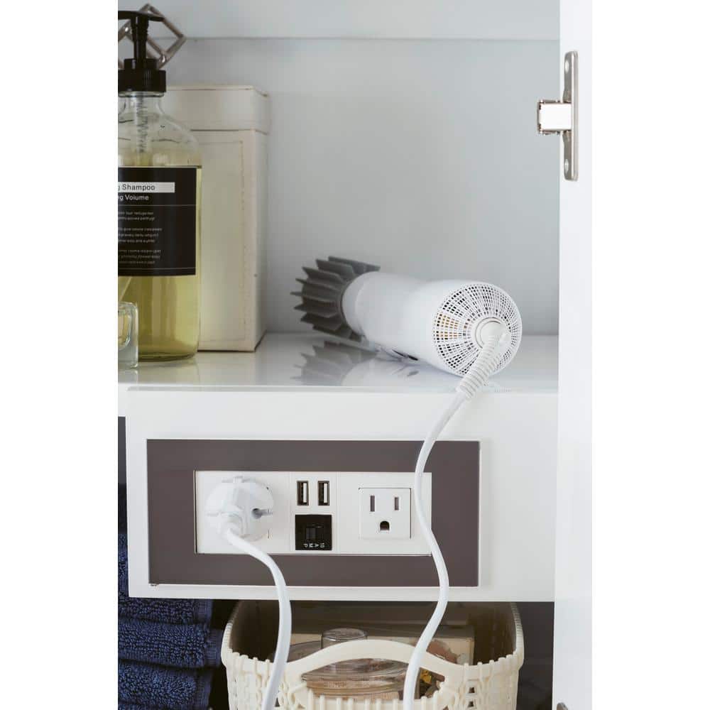 James Martin Vanities Linear 72.50 in. Double Bath Vanity Cabinet, Glossy White