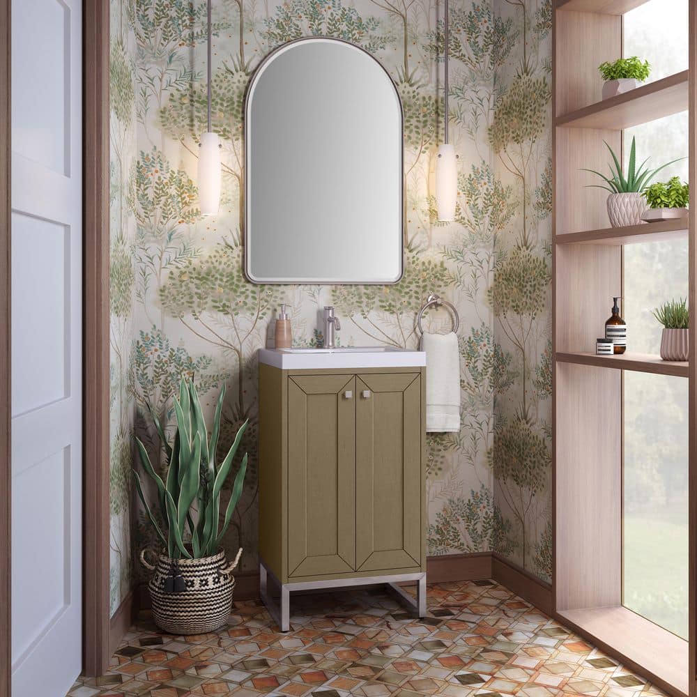 James Martin Vanities Chianti 20 in. Bathroom Vanity Cabinet, Walnut Whisper Finish